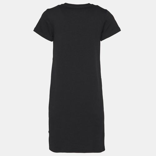 Simon Jersey Classic Women's Square Neckline Dress, Black