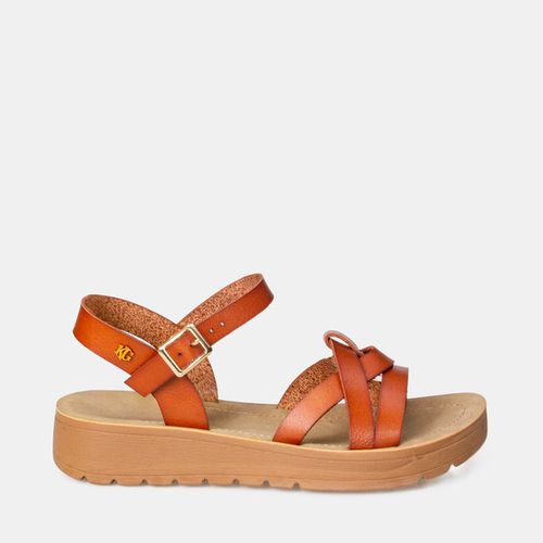 May Multi-Strap Flexi Sandal Tan KG Italia | South Africa | Zando