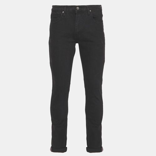 Mens Denim Jeans Tapered Fit Solid Black Lee Cooper | South Africa | Zando