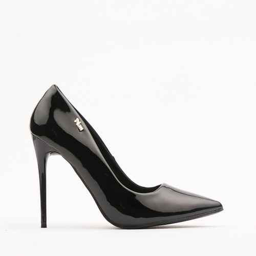 April Court Heel Black Plum | South Africa | Zando