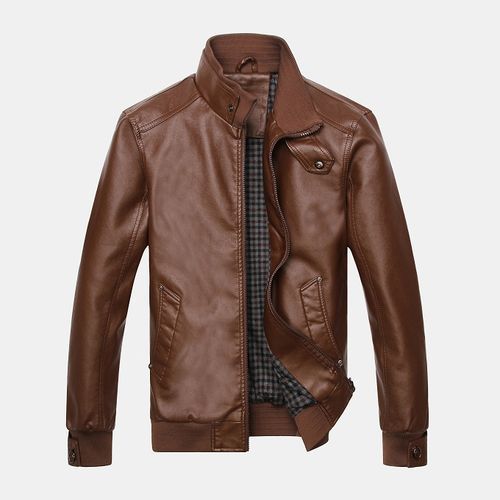 Men's Fashion Comfortable Jacket jacket-brown Yektik | South Africa | Zando