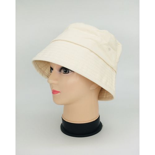 Small Brim Bucket Hat Cream Bedazzled Accessories | Price in South ...