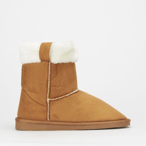 Real Fleece Boot with Collar Tan1 Pick n Pay | South Africa | Zando