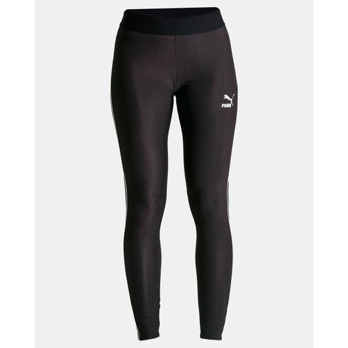 puma black and white leggings