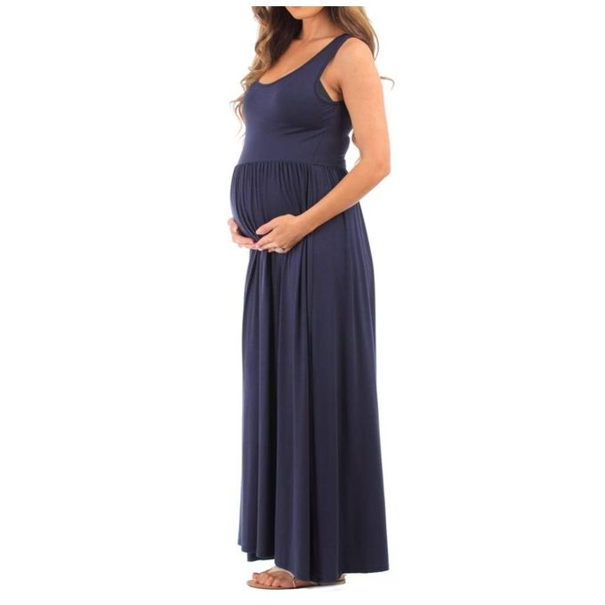 Summer Maternity Maxi Dress Navy Absolute Maternity | South Africa | Zando