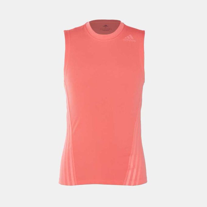 Aero 3 Stripe Vest Pink adidas Performance | South Africa | Zando