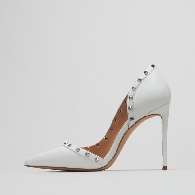 Viyana Leather Dress Heels White Steve Madden | Price in South Africa ...