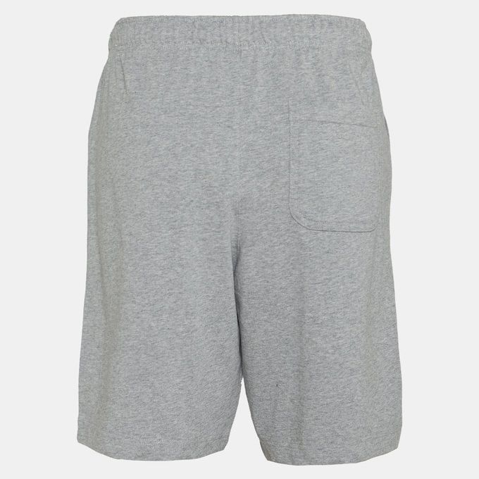 nike jersey shorts in grey