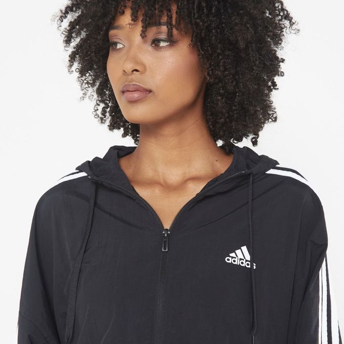 W Bluv Q2 Windbreaker Jacket Black adidas Performance | South Africa ...