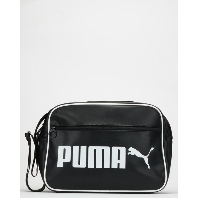 puma shoulder bag black