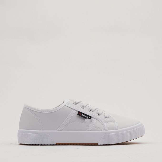 L Rosewood Lace up Sneakers White Mono Soviet | South Africa | Zando