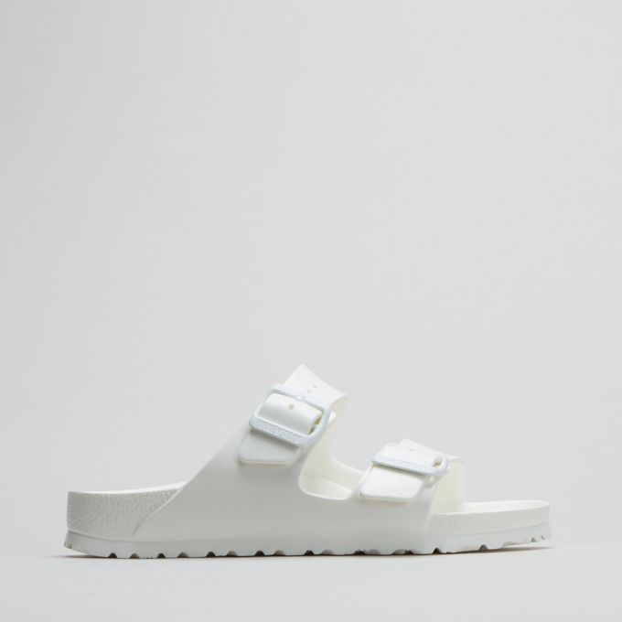 birkenstock arizona eva sandal white