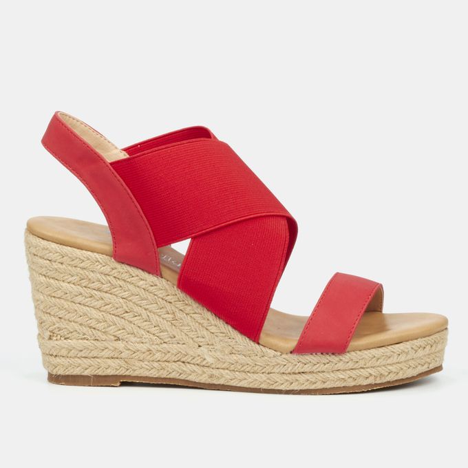 Safarina Wedges Red Butterfly Feet | Price in South Africa | Zando