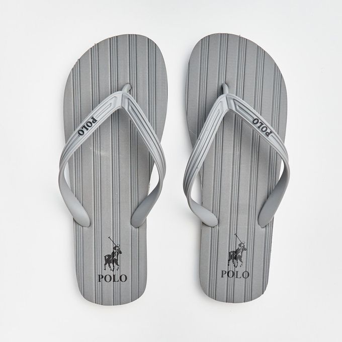 Andy Plain Striped Flip Flops Grey Polo | Price in South Africa | Zando