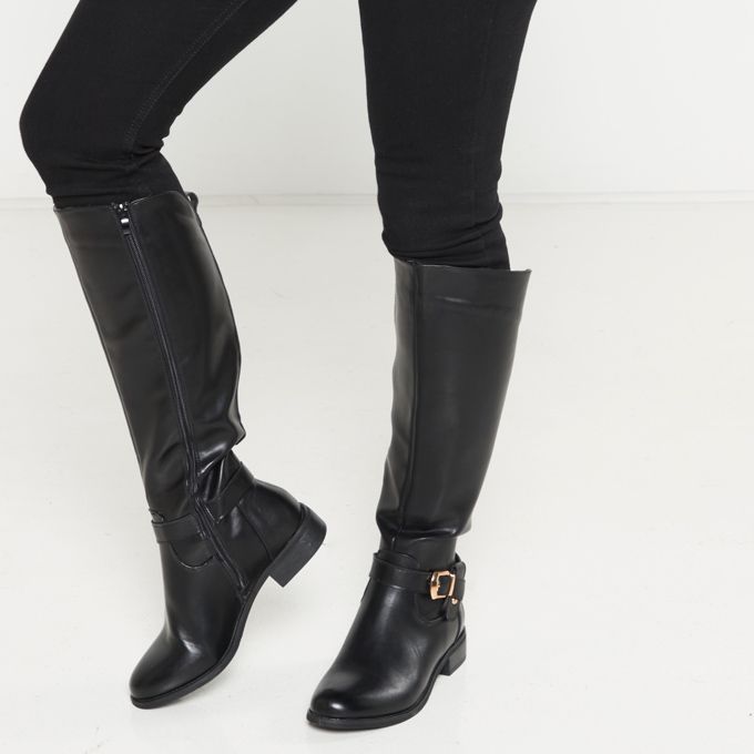Yolanda Knee High Boots Black Madison | Price in South Africa | Zando