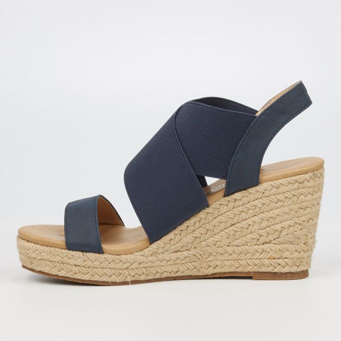 Safarina Wedges Navy Butterfly Feet | Price in South Africa | Zando