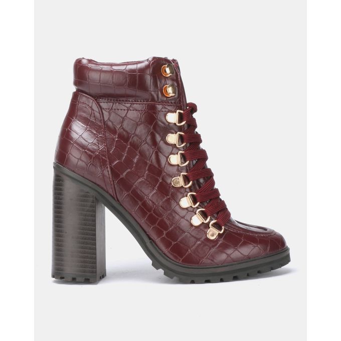 new look lace up boots