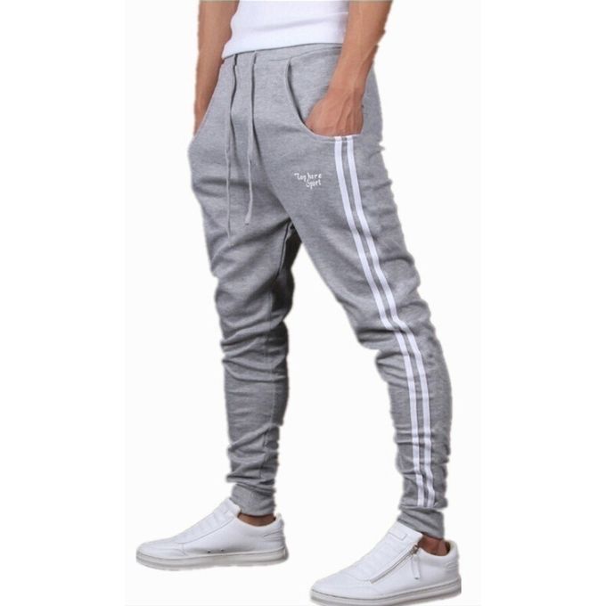 Men's High-quality Stylish Slim Joggers Grey Generic | Price in South ...