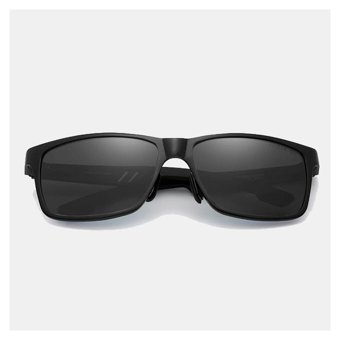 UV400 Sunglasses - Polarised lenses & Aluminium Frame - Black & Grey ...