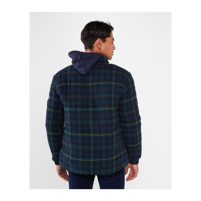Stanford Check Puffer Jacket Navy D-Struct | Price in South Africa | Zando
