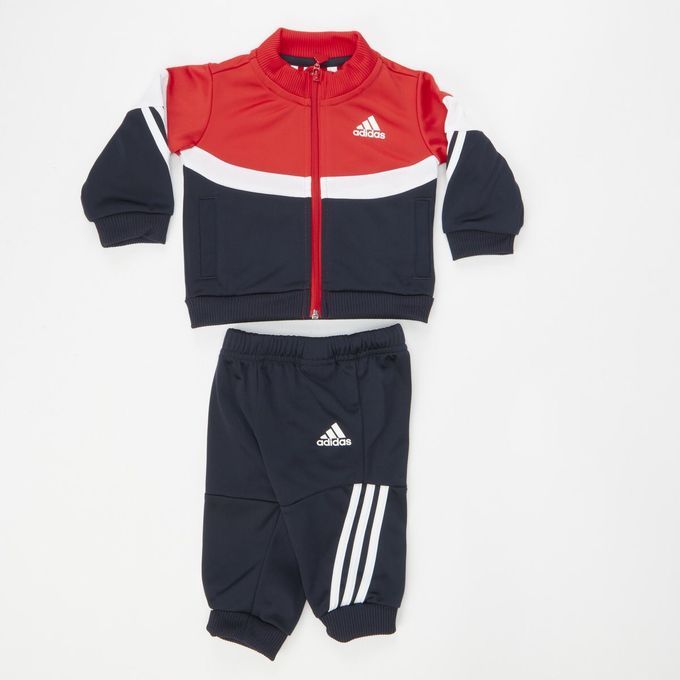 Infant Shiny BOS Tracksuit Vivid Red/Legend Ink/White adidas ...