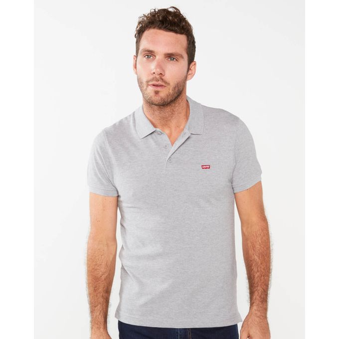 Levi's® Grey Heather Housemark Polo Shirt Levi's® | South Africa | Zando