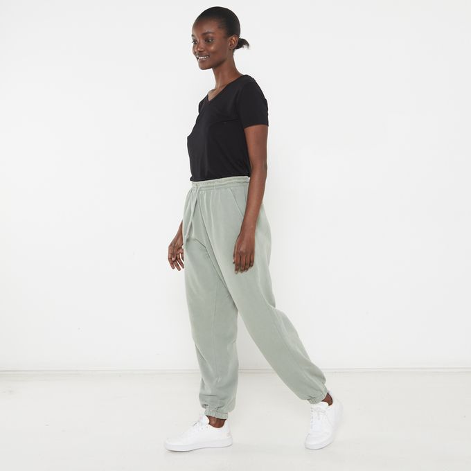 Classic Washed Tracksuit Pant Sage Cotton On | South Africa | Zando
