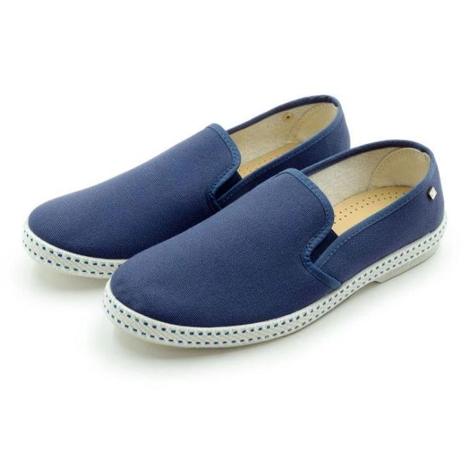 Rivieras Classic Canvas Slip On Blue Rivieras Leisure Shoes | South ...