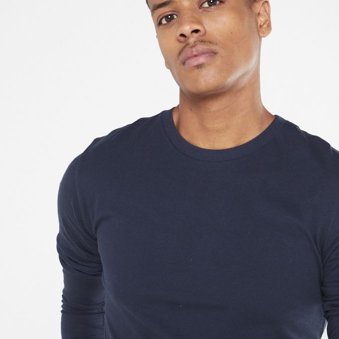 Real Ls Crew-Neck-Core Navy Pick n Pay | South Africa | Zando
