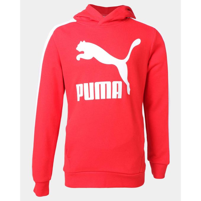 Boys High Risk Classics Hoodie Sweatshirt Red Puma | Price in South ...