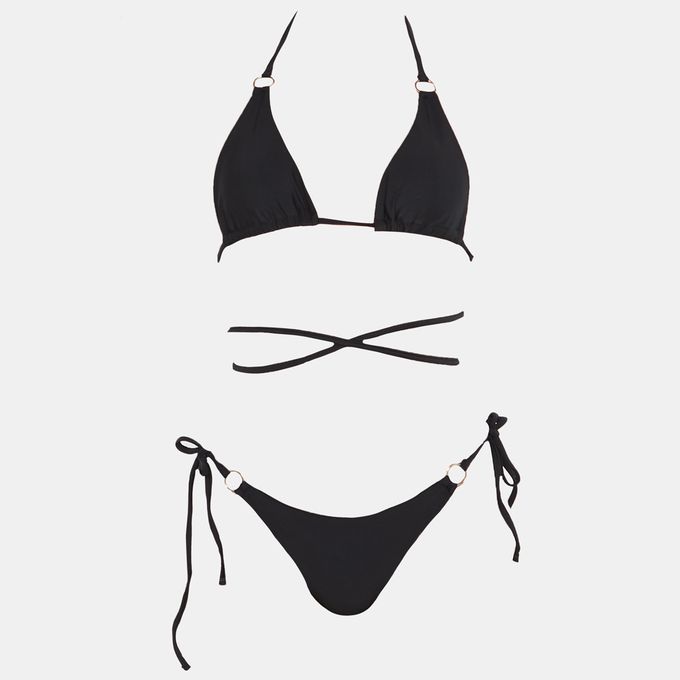 Mieke Ola The Label Sophia 2 Piece Bikini Set Black Generic | South ...