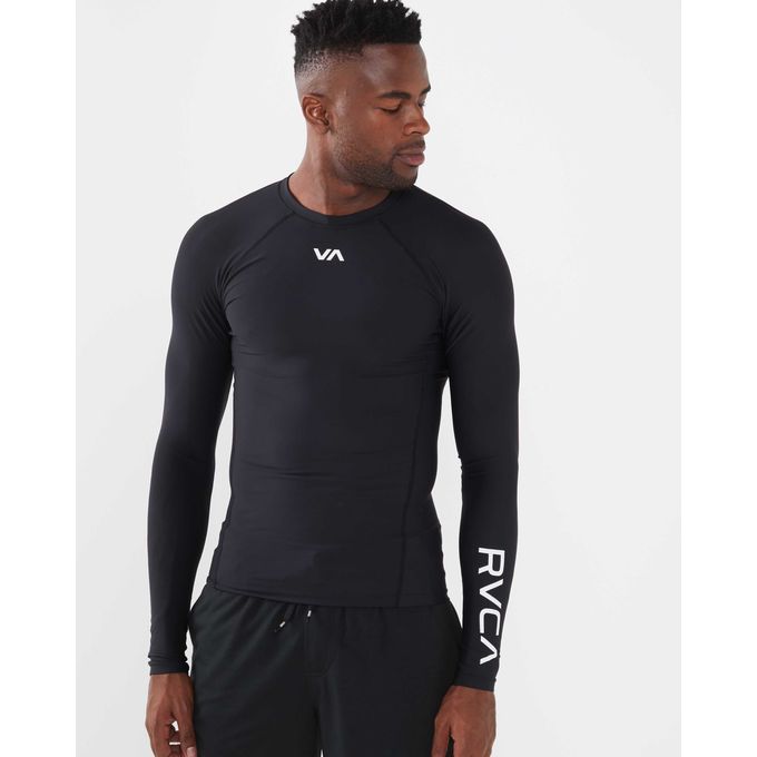 VA Compression Long Sleeve Crew Black Rvca Performance | Price in South ...