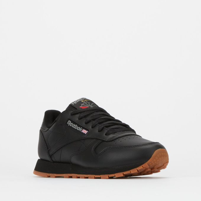 Reebok Classic Leather Gumsole Sneaker Black Reebok | Price in South ...