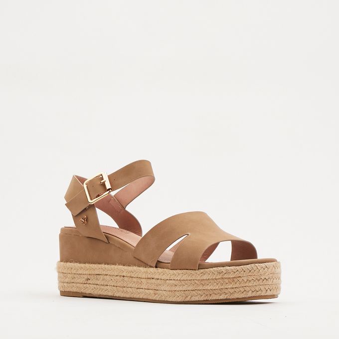 Chance 1 Wedges Taupe Butterfly Feet | South Africa | Zando