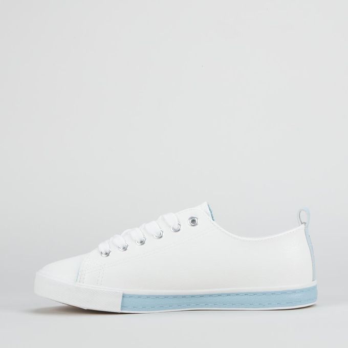 Tomy Fashion Ladies Sneaker White/Blue Tomy Takkies | Price in South ...