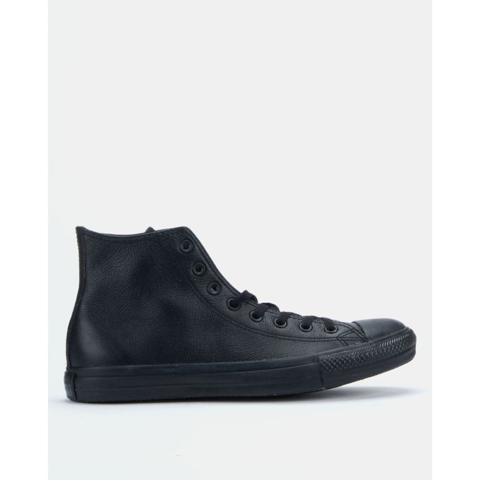 Chuck Taylor All Star Hi-Top Leather - Sneaker Black Mono Converse ...