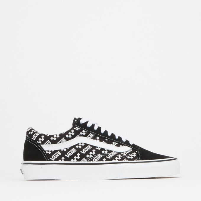 low cut vans black and white