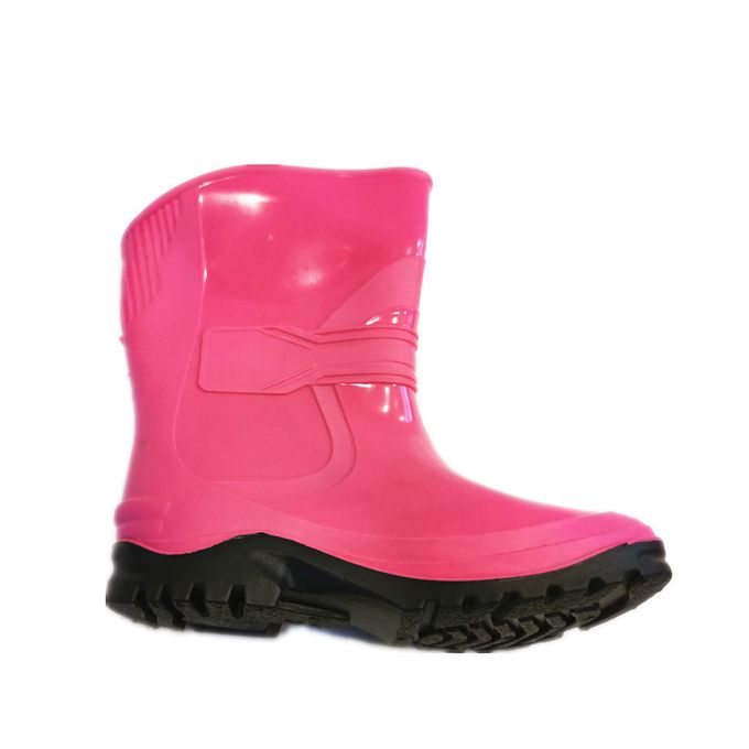 Happy Girl Pink Gumboot For Girls Wellies Gumboot For Kids Run First ...